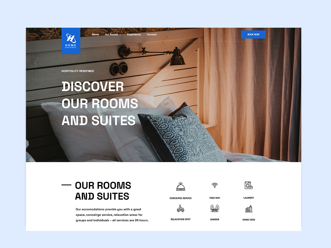 Home suites discover a room